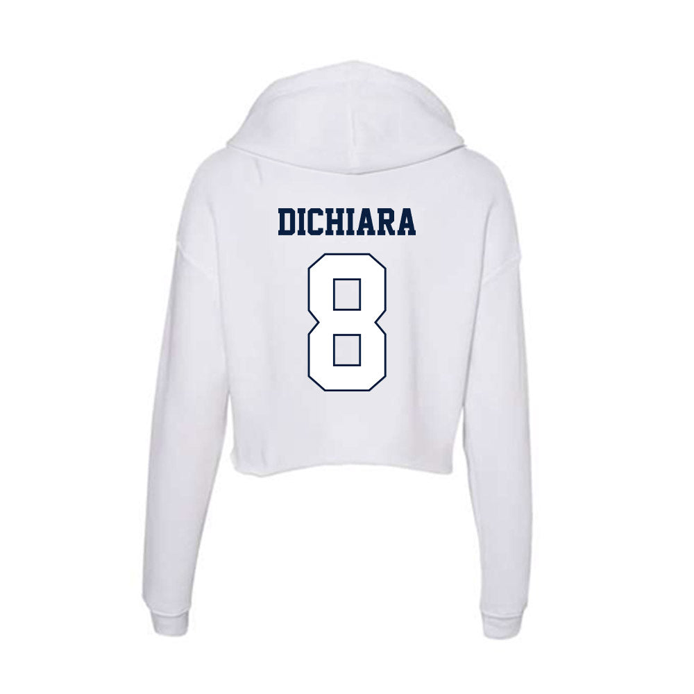 Monmouth - NCAA Baseball : Tony DiChiara - Women's Crop Fleece Hoodie-1