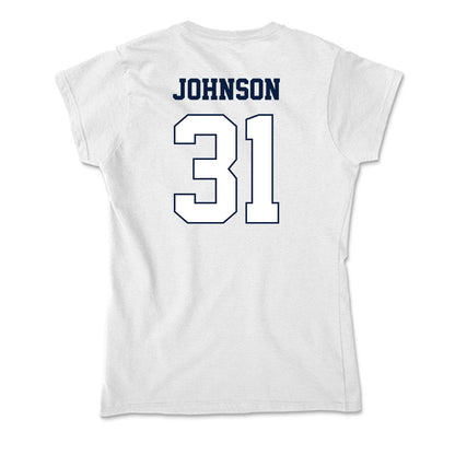 Monmouth - NCAA Football : Dana Johnson - Soft Style Women’s T-Shirt-1