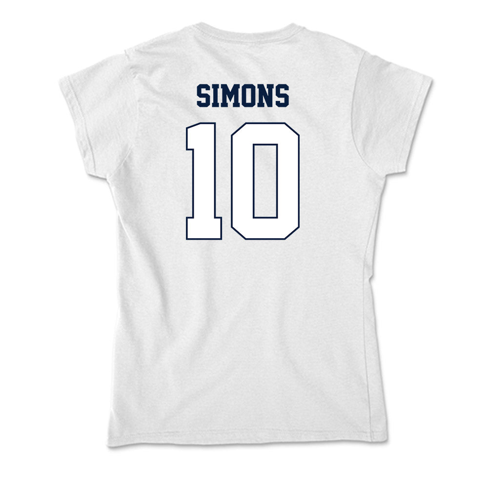 Monmouth - NCAA Softball : Savannah Simons - Soft Style Women’s T-Shirt-1