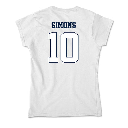 Monmouth - NCAA Softball : Savannah Simons - Soft Style Women’s T-Shirt-1