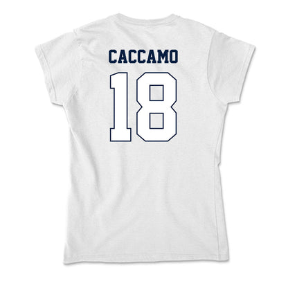 Monmouth - NCAA Women's Soccer : Julianna Caccamo - Soft Style Women’s T-Shirt-1
