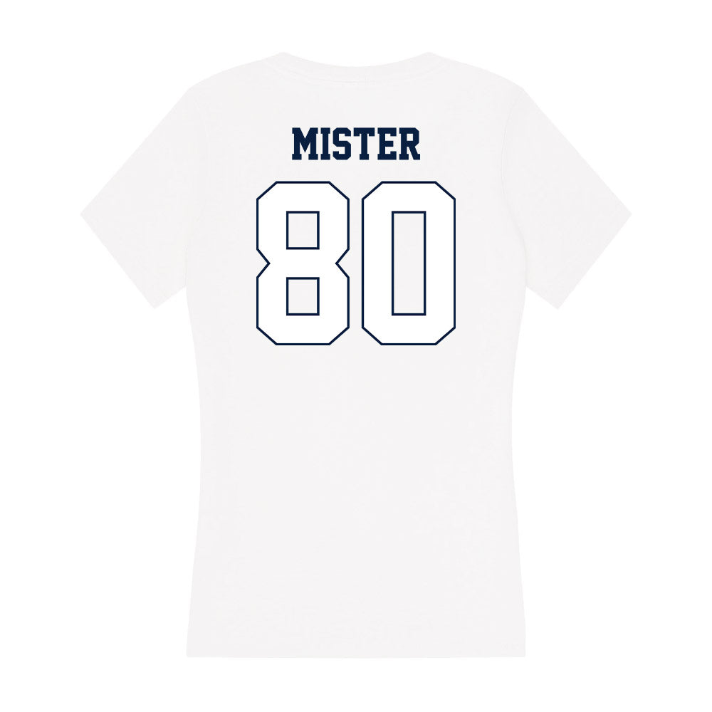 Monmouth - NCAA Football : Keshawn Mister - Women's V-Neck T-Shirt-1