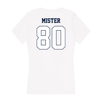 Monmouth - NCAA Football : Keshawn Mister - Women's V-Neck T-Shirt-1