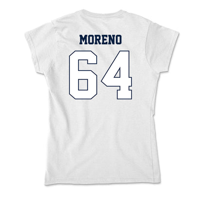Monmouth - NCAA Football : Chris Moreno - Soft Style Women’s T-Shirt-1