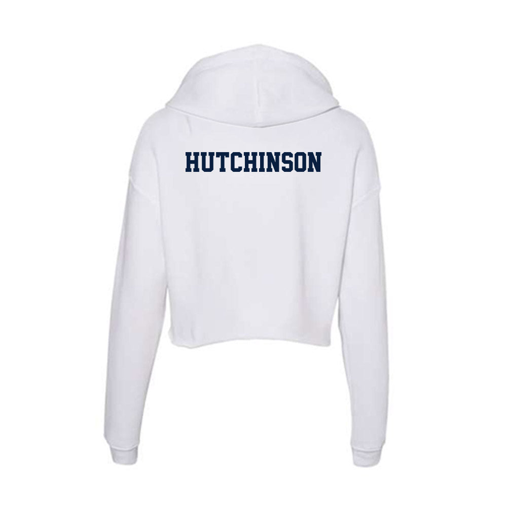 Monmouth - NCAA Women's Rowing : Grace Hutchinson - Women's Crop Fleece Hoodie-1