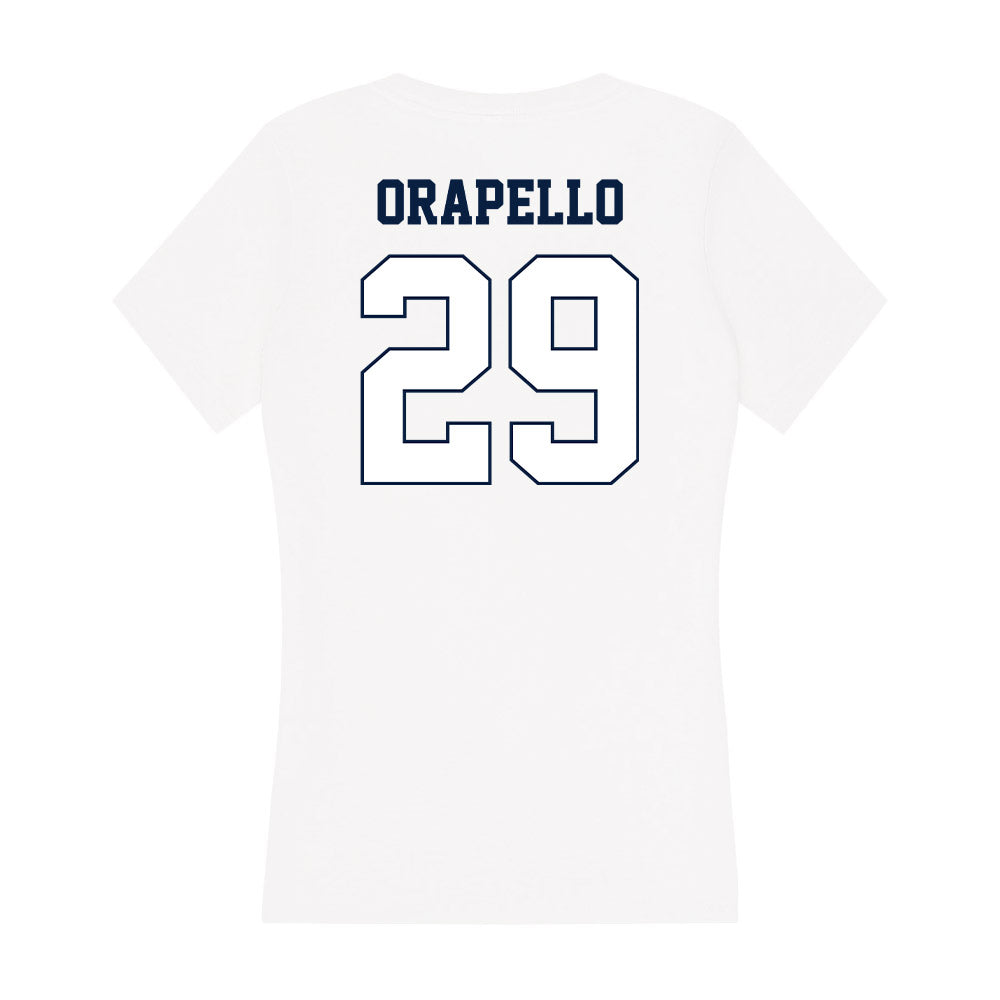 Monmouth - NCAA Men's Lacrosse : Patrick Orapello - Women's V-Neck T-Shirt-1