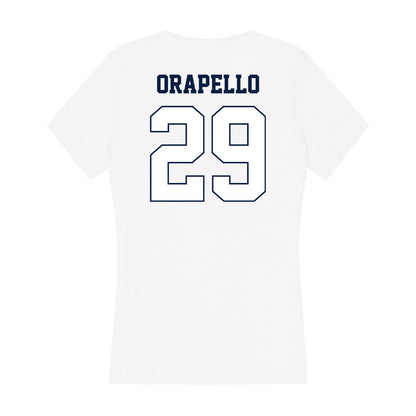 Monmouth - NCAA Men's Lacrosse : Patrick Orapello - Women's V-Neck T-Shirt-1