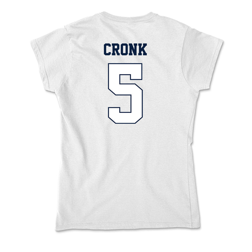 Monmouth - NCAA Men's Lacrosse : Ethan Cronk - Soft Style Women’s T-Shirt-1