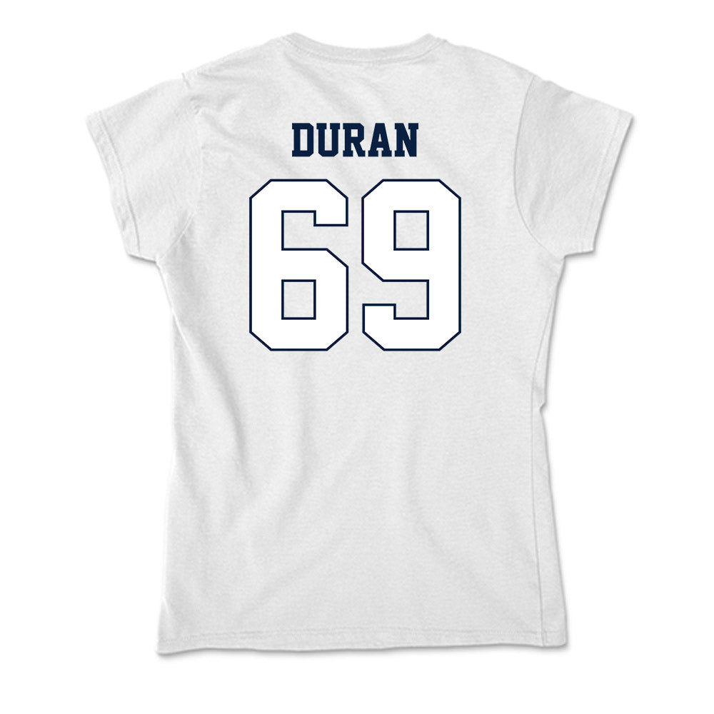 Monmouth - NCAA Football : Josh Duran - Soft Style Women’s T-Shirt-1