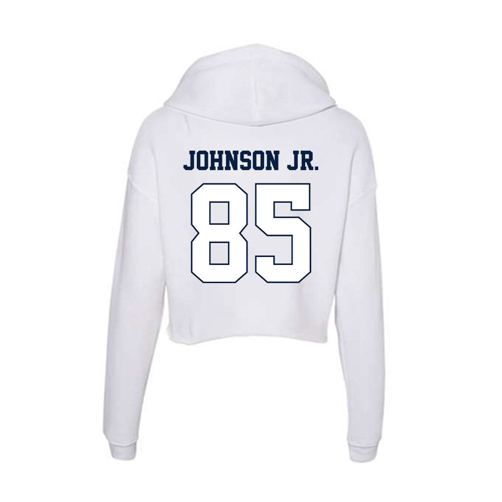 Monmouth - NCAA Football : Arturo Johnson Jr. - Women's Crop Fleece Hoodie-1