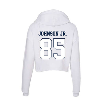 Monmouth - NCAA Football : Arturo Johnson Jr. - Women's Crop Fleece Hoodie-1