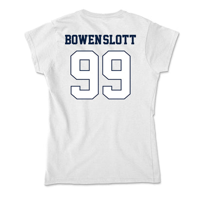 Monmouth - NCAA Men's Lacrosse : Gabe Bowen-Slott - Soft Style Women’s T-Shirt-1