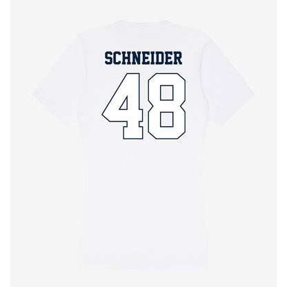 Monmouth - NCAA Men's Lacrosse : Jake Schneider - Women's V-Neck T-Shirt-1