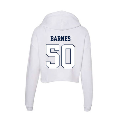 Monmouth - NCAA Football : Avery Barnes - Women's Crop Fleece Hoodie-1
