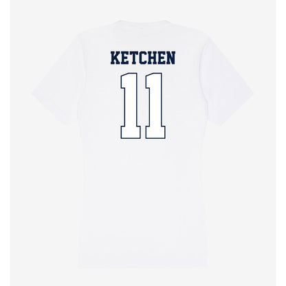 Monmouth - NCAA Men's Lacrosse : Sean Ketchen - Women's V-Neck T-Shirt-1