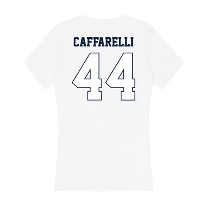Monmouth - NCAA Men's Lacrosse : Ty Caffarelli - Women's V-Neck T-Shirt-1
