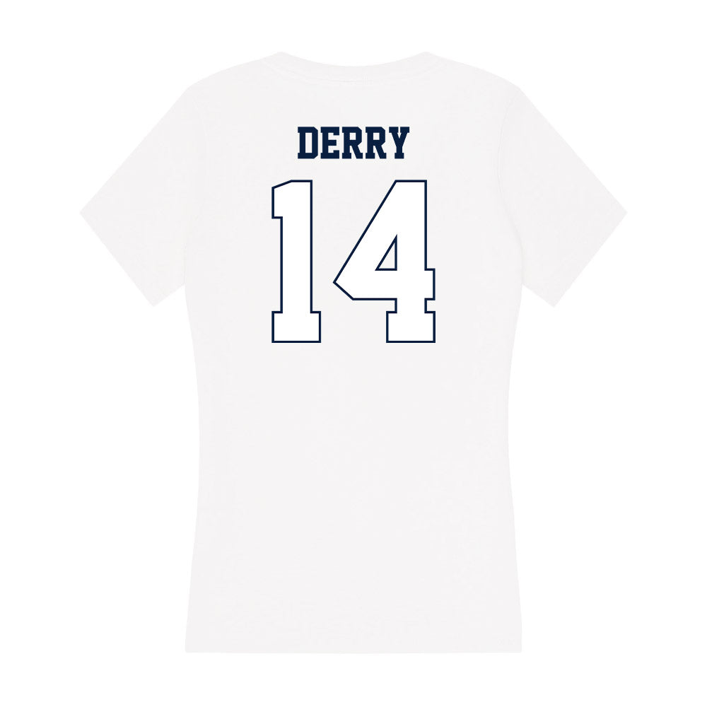 Monmouth - NCAA Football : Joshua Derry - Women's V-Neck T-Shirt-1