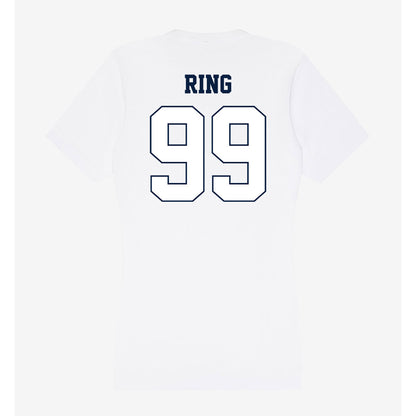 Monmouth - NCAA Men's Lacrosse : Kevin Ring - Women's V-Neck T-Shirt-1