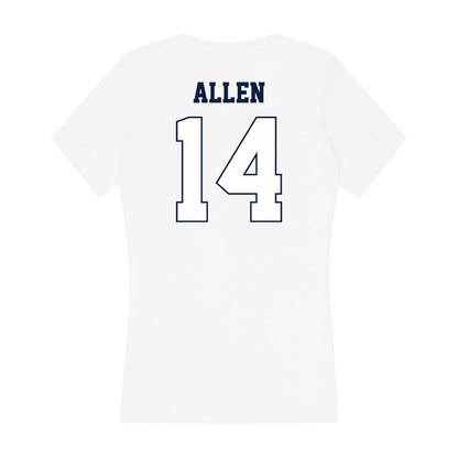 Monmouth - NCAA Women's Soccer : Ava Allen - Women's V-Neck T-Shirt-1