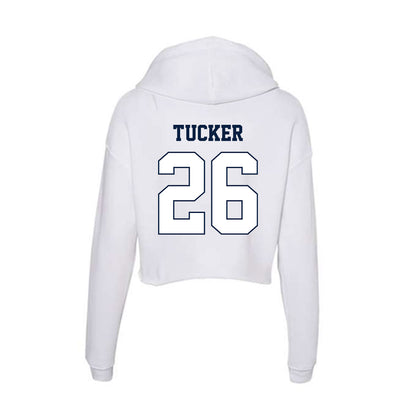 Monmouth - NCAA Football : Jaylen Tucker - Women's Crop Fleece Hoodie-1