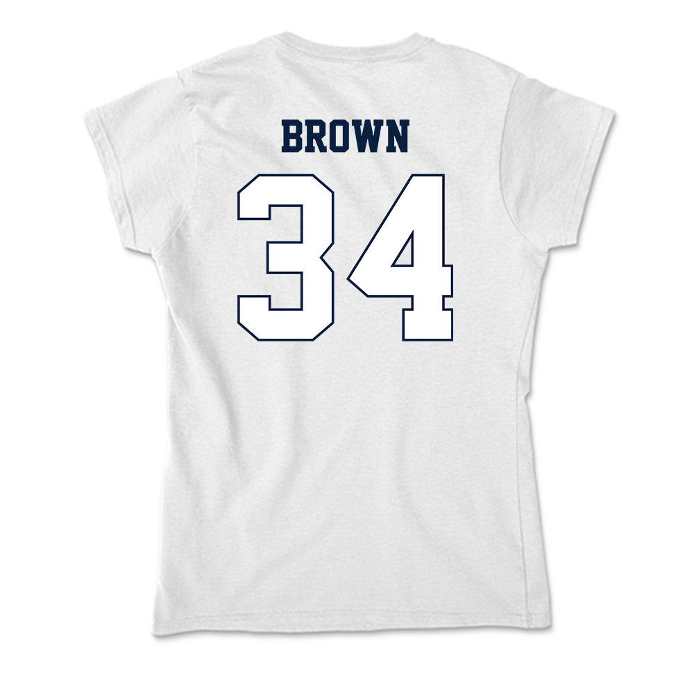 Monmouth - NCAA Football : Anthony brown - Soft Style Women’s T-Shirt-1