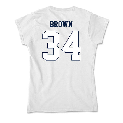 Monmouth - NCAA Football : Anthony brown - Soft Style Women’s T-Shirt-1