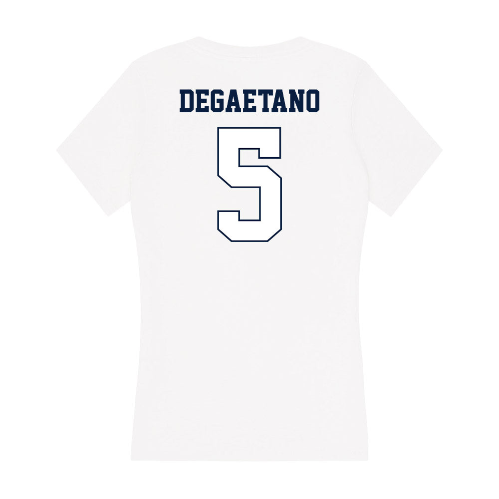 Monmouth - NCAA Women's Soccer : Kelly DeGaetano - Women's V-Neck T-Shirt-1