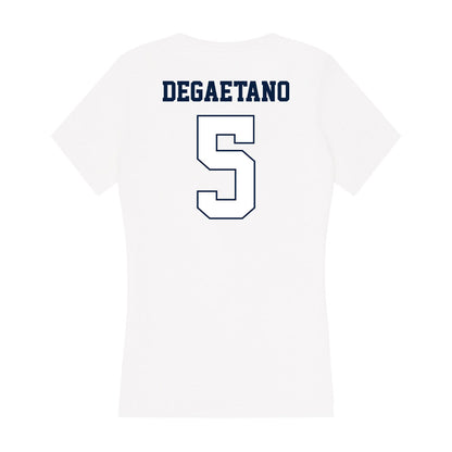 Monmouth - NCAA Women's Soccer : Kelly DeGaetano - Women's V-Neck T-Shirt-1