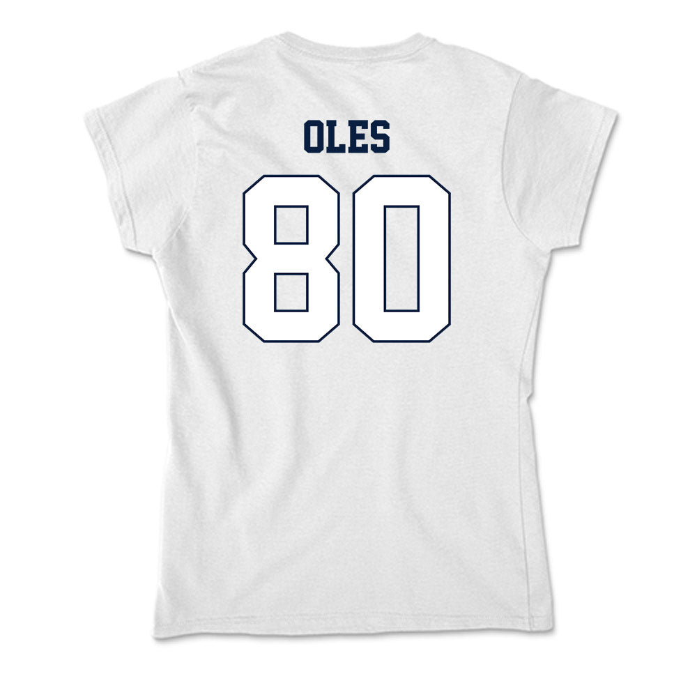 Monmouth - NCAA Men's Lacrosse : Lincoln Oles - Soft Style Women’s T-Shirt-1