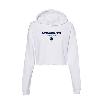 Monmouth - NCAA Women's Track & Field : Natalie Rolon-Issa - Women's Crop Fleece Hoodie-0