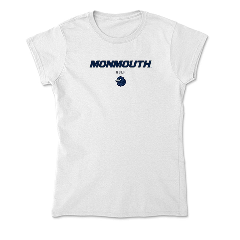 Monmouth - NCAA Men's Golf : Colin McCullagh - Soft Style Women’s T-Shirt-0