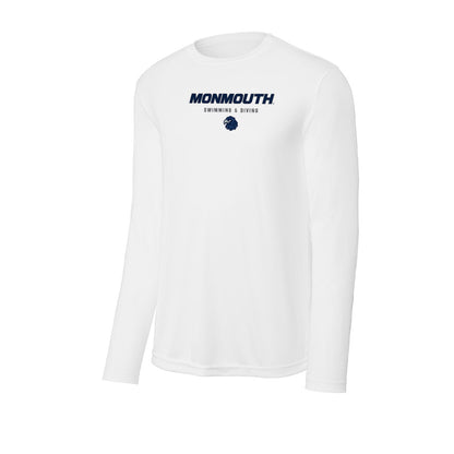 Monmouth - NCAA Women's Swimming & Diving : Corinne Pepper - Activewear Long Sleeve T-Shirt