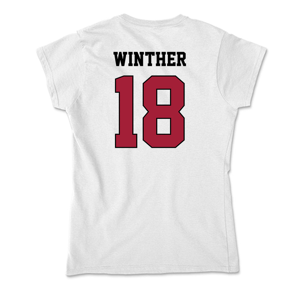 St. Joe's - NCAA Women's Field Hockey : Emma Winther - Soft Style Women’s T-Shirt-1