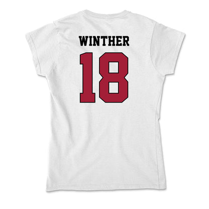 St. Joe's - NCAA Women's Field Hockey : Emma Winther - Soft Style Women’s T-Shirt-1