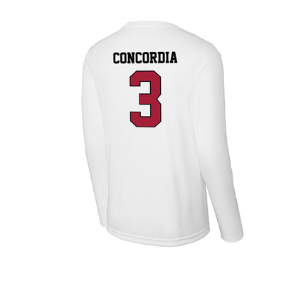 St. Joe's - NCAA Women's Lacrosse : Jorden Concordia - Activewear Long Sleeve T-Shirt-1