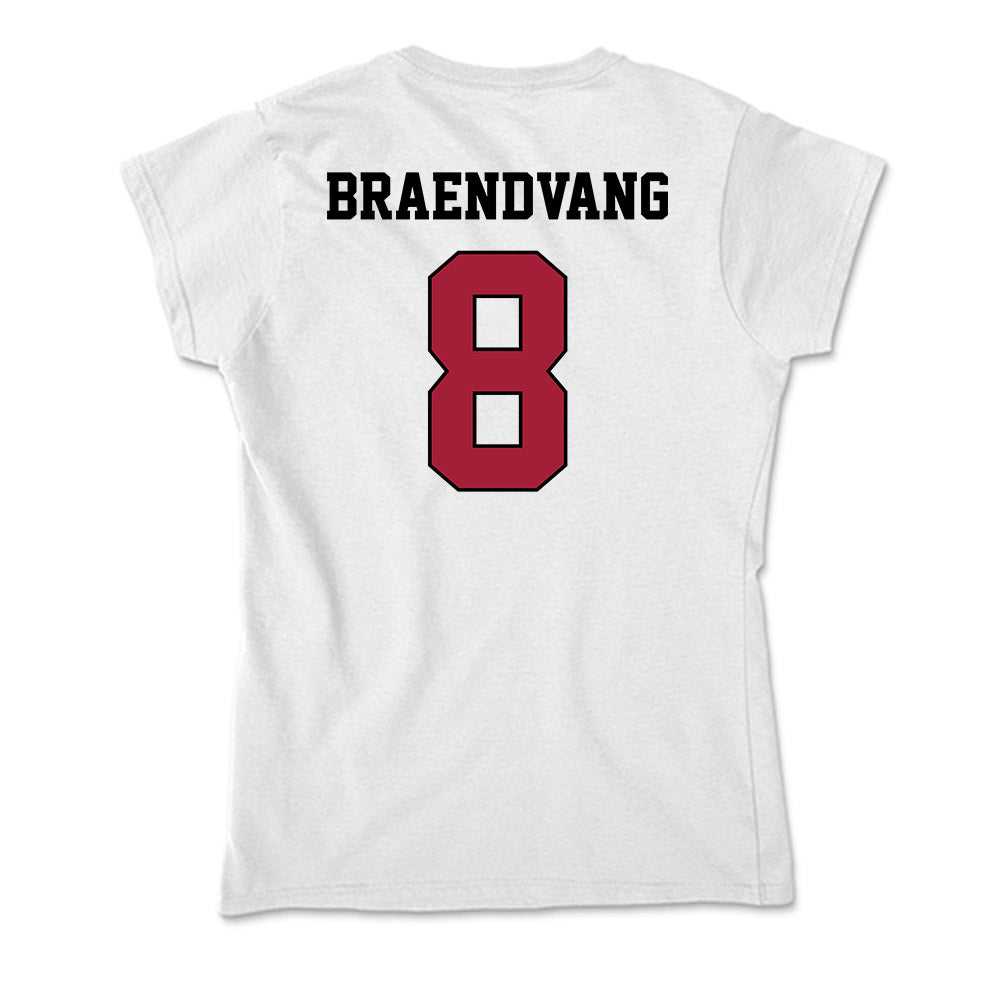 St. Joe's - NCAA Men's Soccer : Truls Braendvang - Soft Style Women’s T-Shirt-1