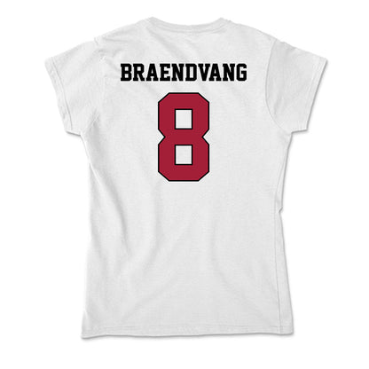 St. Joe's - NCAA Men's Soccer : Truls Braendvang - Soft Style Women’s T-Shirt-1