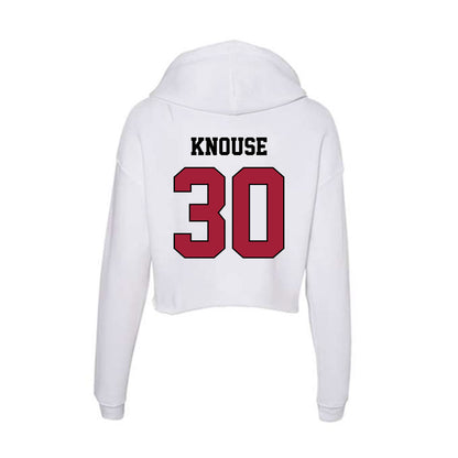 St. Joe's - NCAA Women's Basketball : Emily Knouse - Women's Crop Fleece Hoodie-1