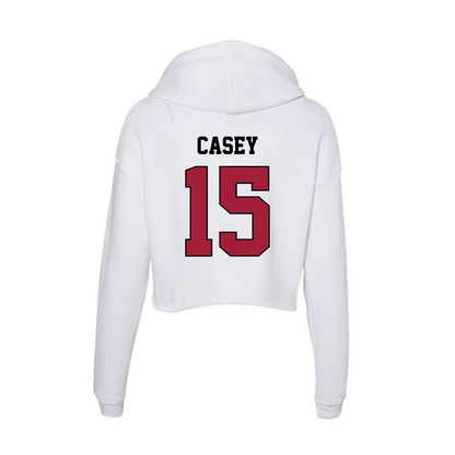 St. Joe's - NCAA Women's Basketball : Gabby Casey - Women's Crop Fleece Hoodie-1