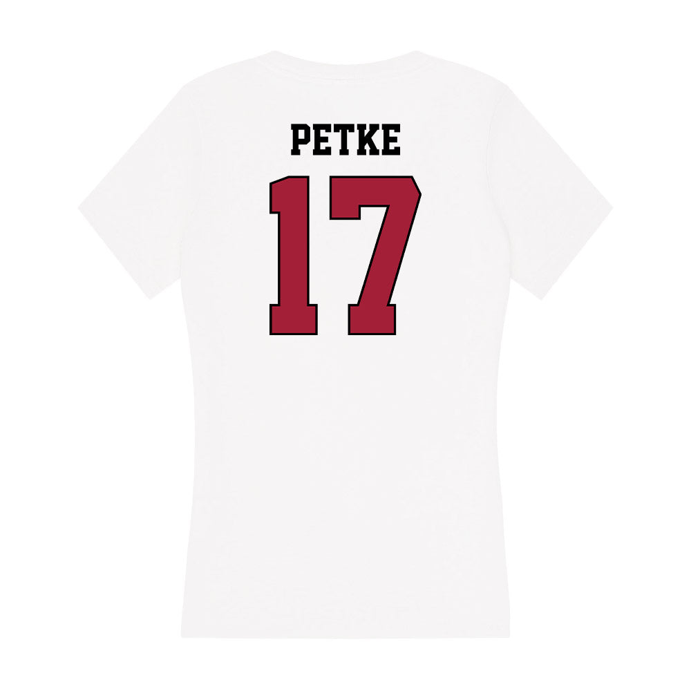 St. Joe's - NCAA Men's Soccer : Dylan Petke - Women's V-Neck T-Shirt-1