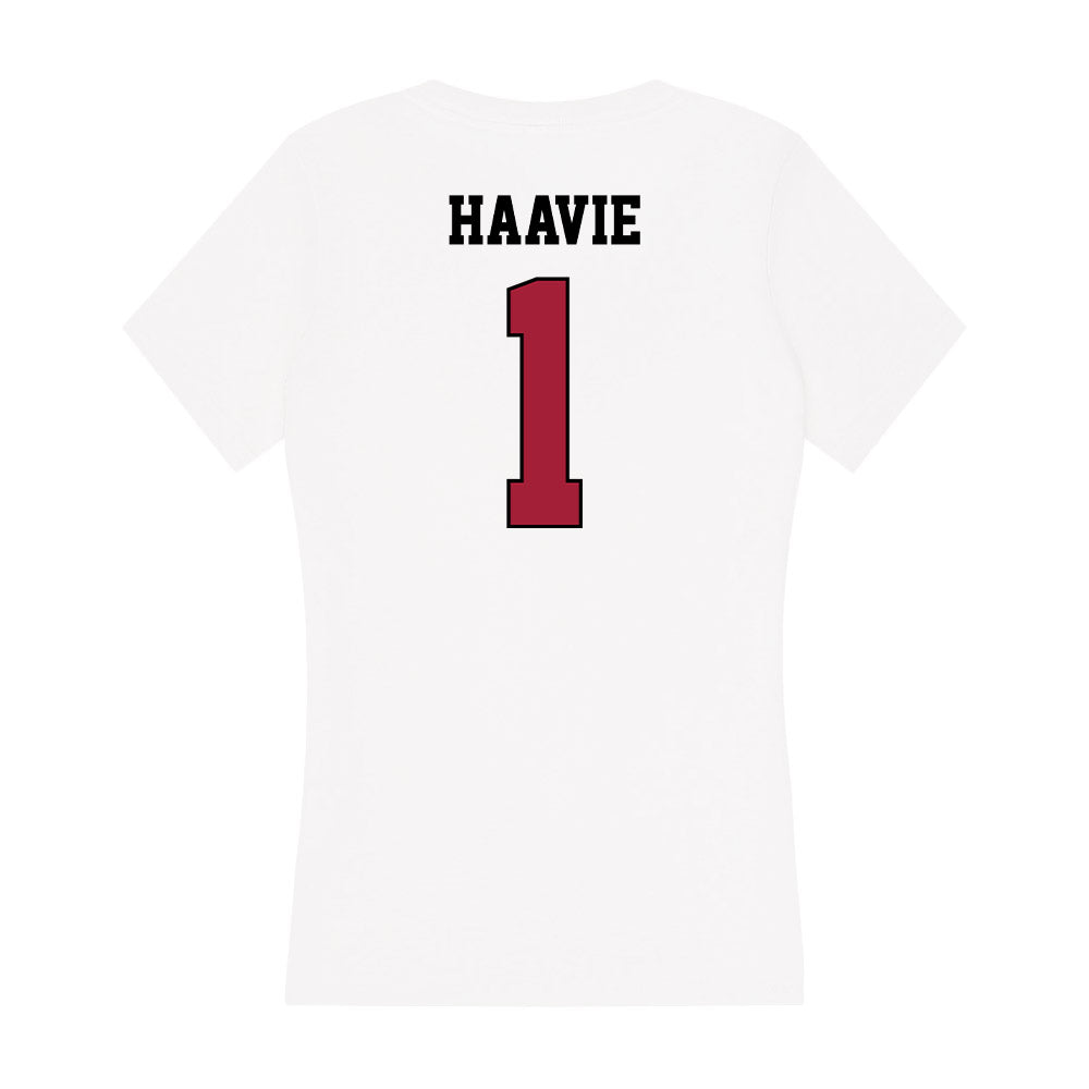 St. Joe's - NCAA Men's Soccer : Lars Henrik Sti Haavie - Women's V-Neck T-Shirt-1