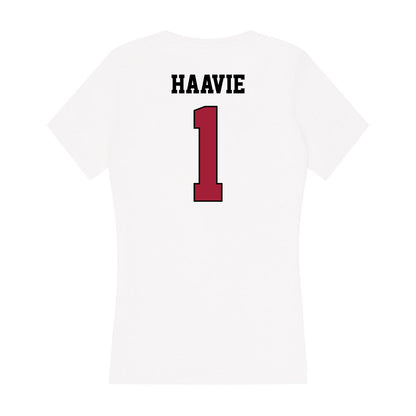 St. Joe's - NCAA Men's Soccer : Lars Henrik Sti Haavie - Women's V-Neck T-Shirt-1