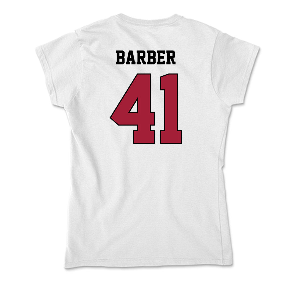 St. Joe's - NCAA Men's Lacrosse : william barber - Soft Style Women’s T-Shirt-1