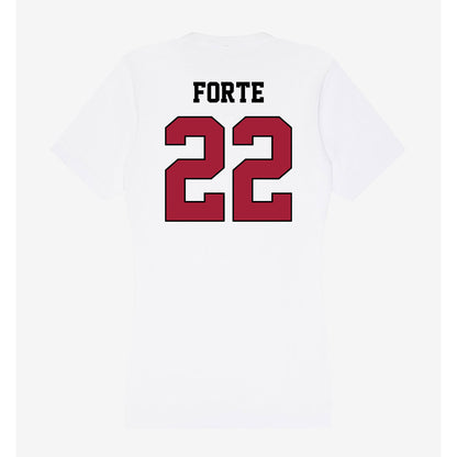 St. Joe's - NCAA Men's Lacrosse : Sam-forte Forte - Women's V-Neck T-Shirt-1