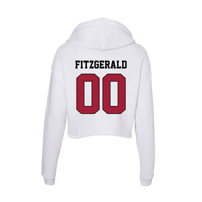 St. Joe's - NCAA Men's Soccer : Carter Fitzgerald - Women's Crop Fleece Hoodie-1