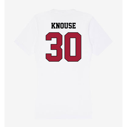 St. Joe's - NCAA Women's Basketball : Emily Knouse - Women's V-Neck T-Shirt-1
