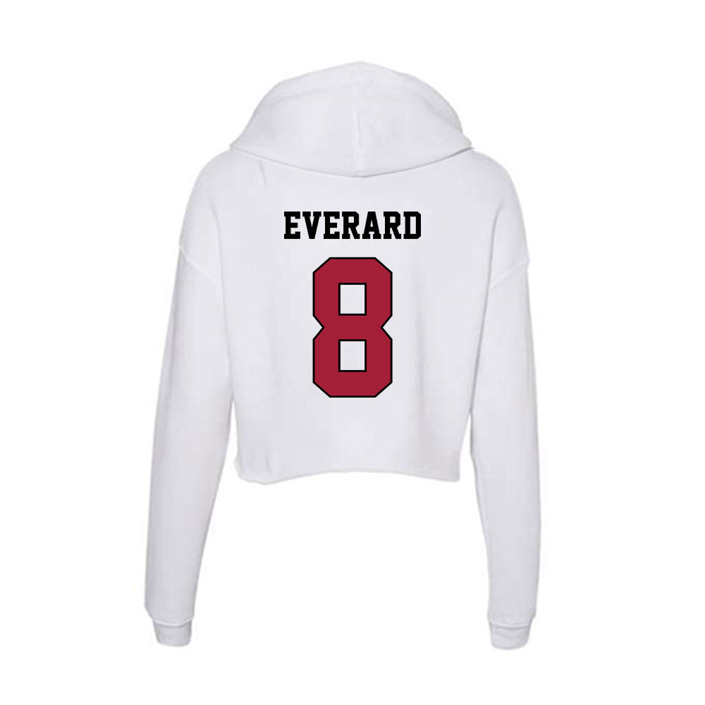 St. Joe's - NCAA Women's Soccer : Nicole Everard - Women's Crop Fleece Hoodie-1