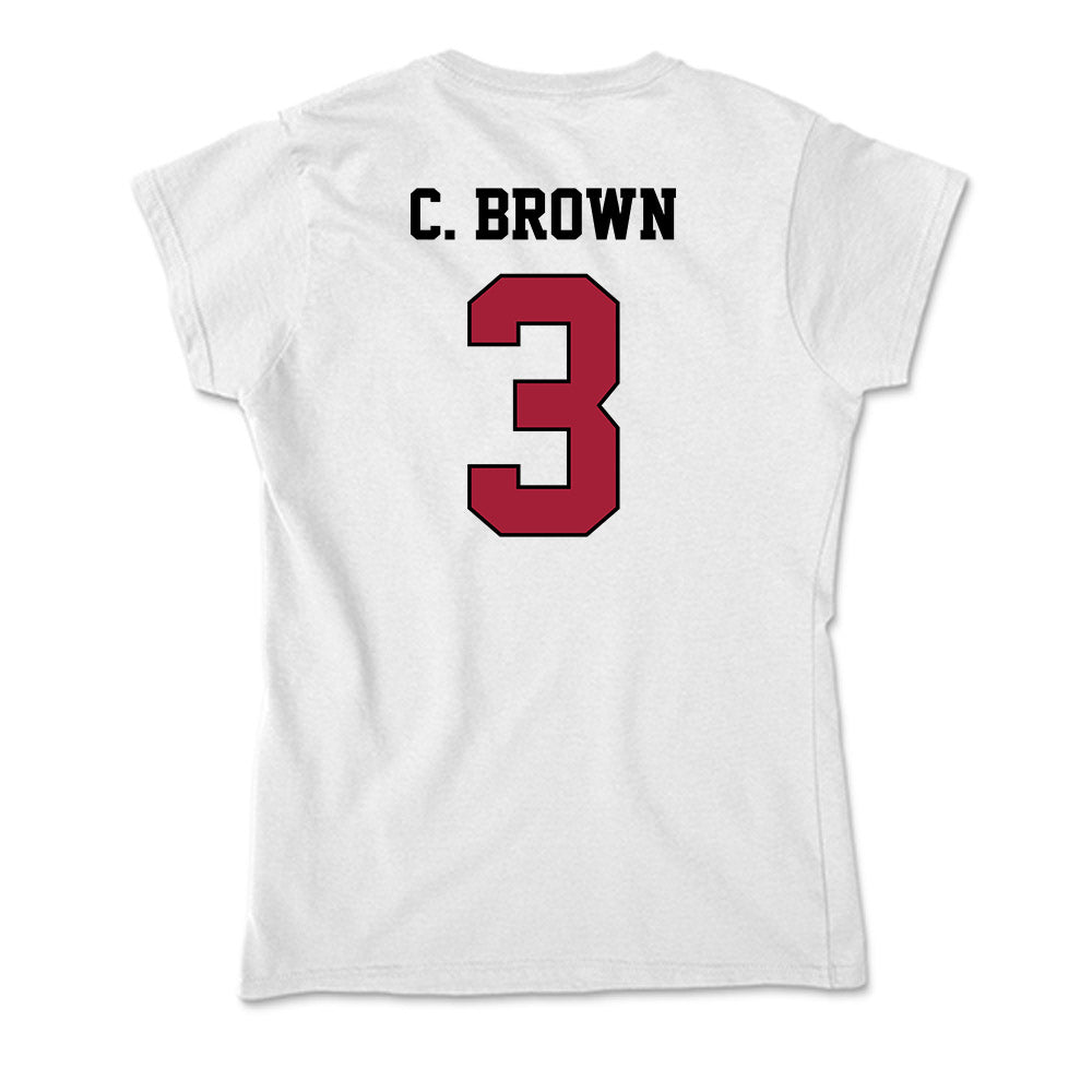 St. Joe's - NCAA Men's Basketball : Cameron Brown - Soft Style Women’s T-Shirt-1