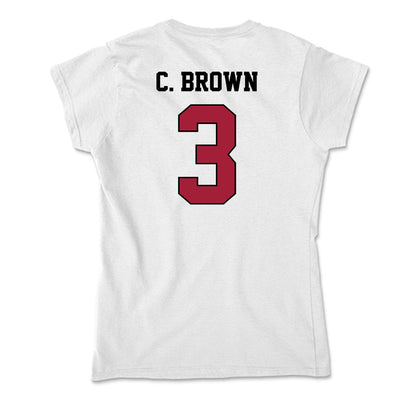 St. Joe's - NCAA Men's Basketball : Cameron Brown - Soft Style Women’s T-Shirt-1