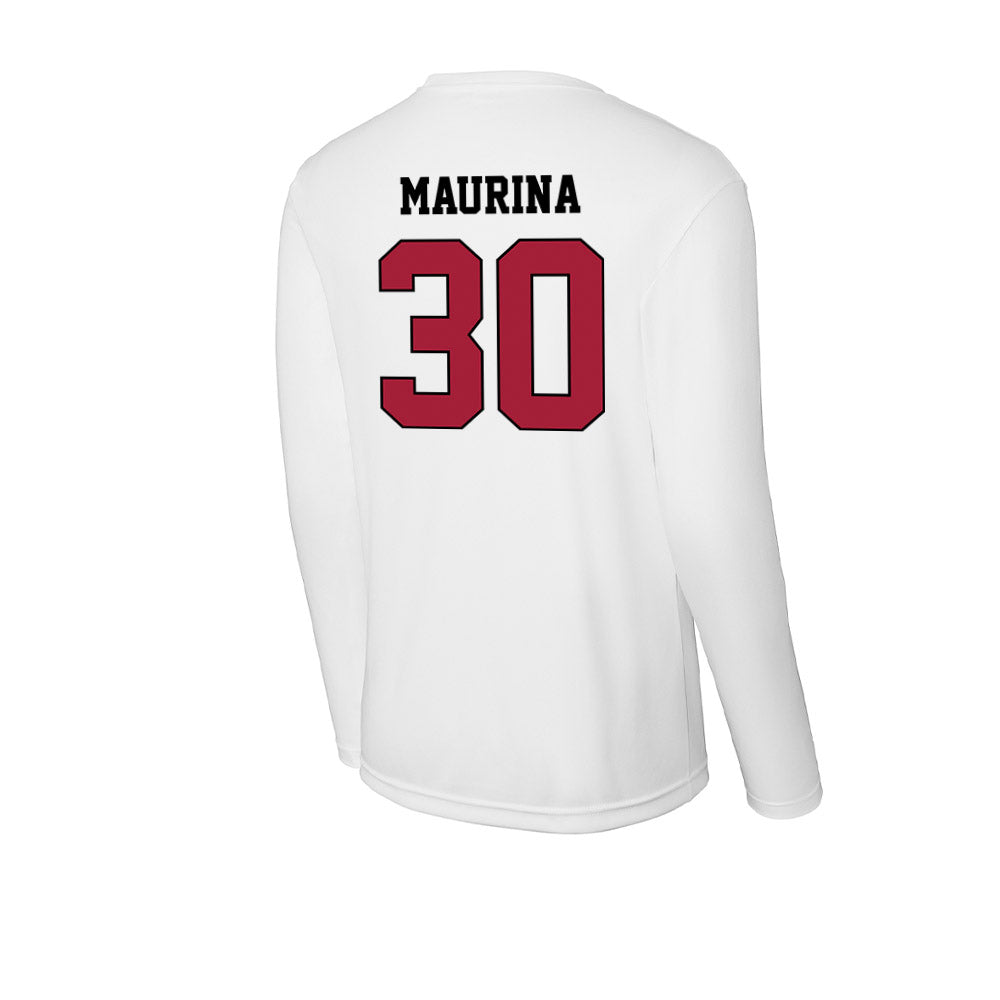 St. Joe's - NCAA Women's Basketball : Paula Maurina - Activewear Long Sleeve T-Shirt-1